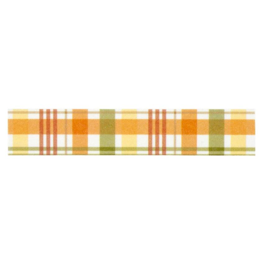 Echo Park - Decorative Tape "Winne The Pooh Fall Plaid" Washi Tape 