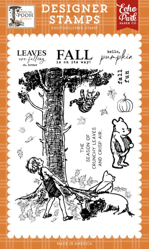Echo Park - Stempelset "Crunchy Leaves and Crisp Air" Clear Stamps