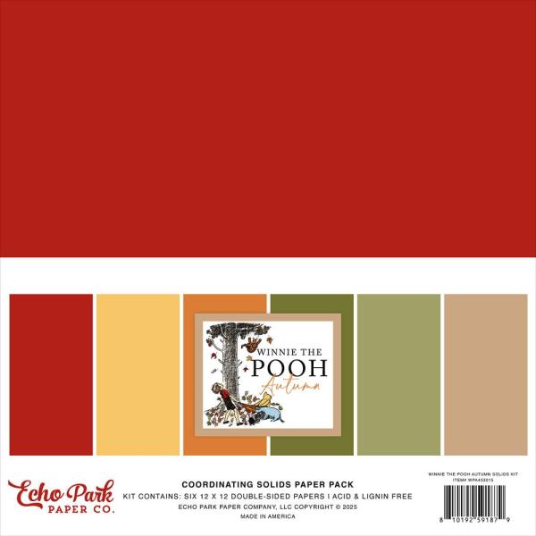 Echo Park - Komplettpaket "Winnie The Pooh Autumn" Mega Bundle