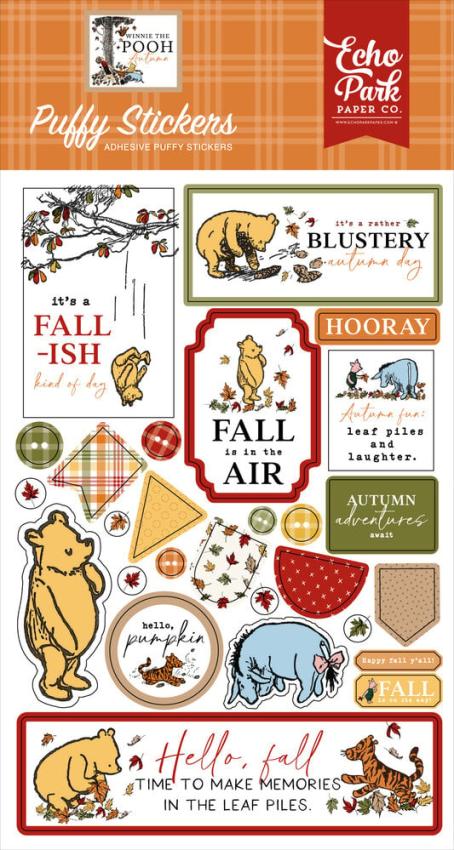 Echo Park - Aufkleber "Winnie The Pooh Autumn" Stickers