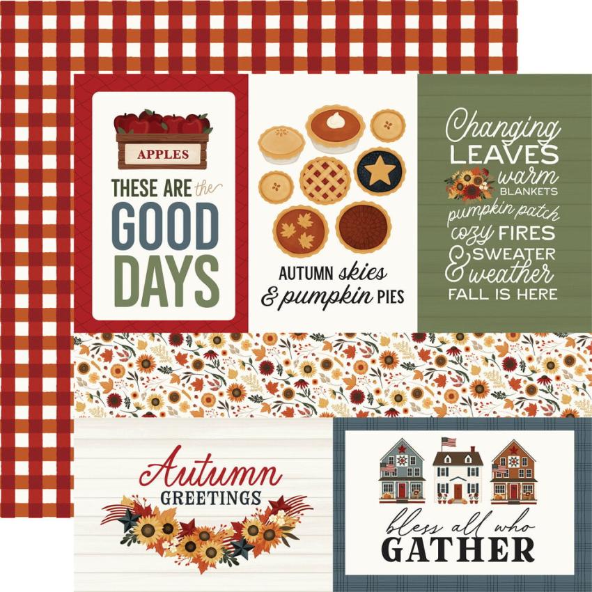 Carta Bella - Designpapier "Americana" Collection Kit 12x12 Inch - 12 Bogen  
