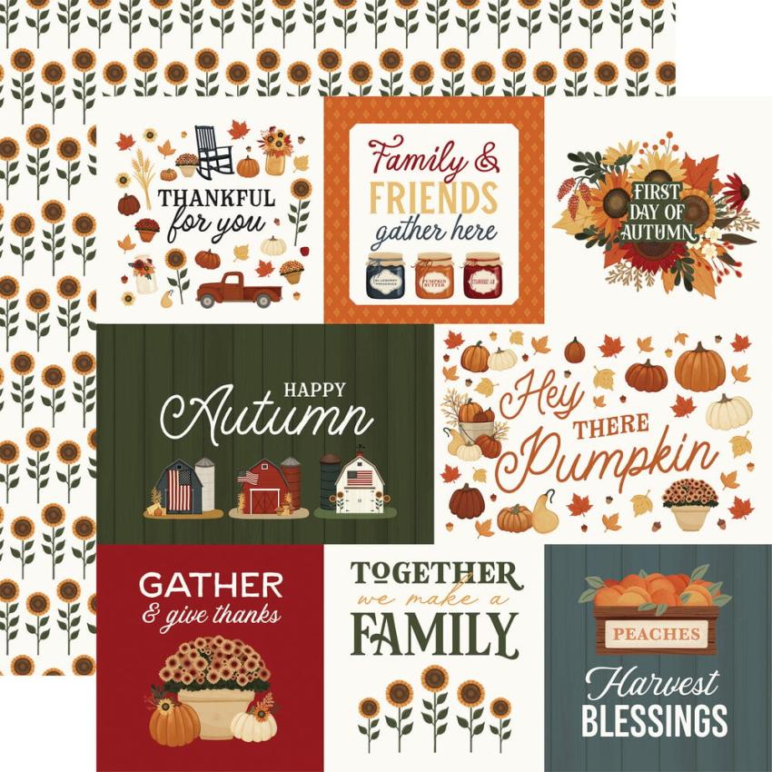 Carta Bella - Designpapier "Americana" Collection Kit 12x12 Inch - 12 Bogen  