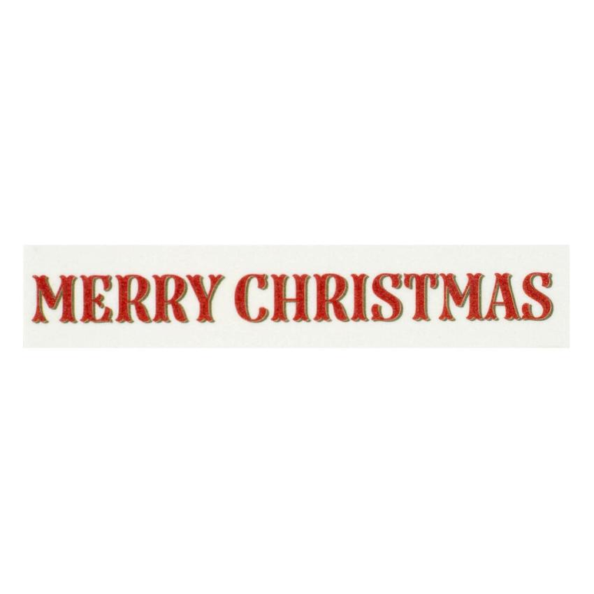 Carta Bella - Decorative Tape "Merry Christmas Word" Washi Tape