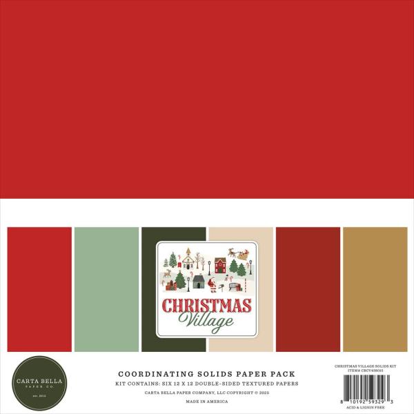 Carta Bella - Mega Bundle "Christmas Village" Komplettpaket 