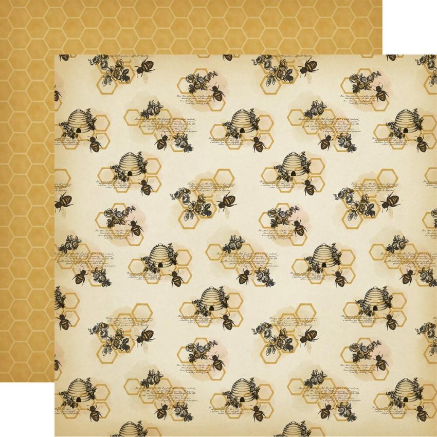 Carta Bella - Designpapier "Honey Bee" Collection Kit 12x12 Inch - 12 Bogen  