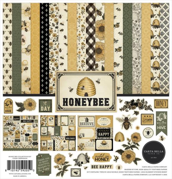Carta Bella - Mega Bundle "Honey Bee" Komplettpaket 