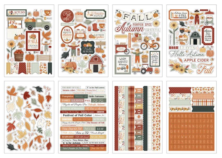 Carta Bella - Aufkleber "It's Autumn" Sticker Book