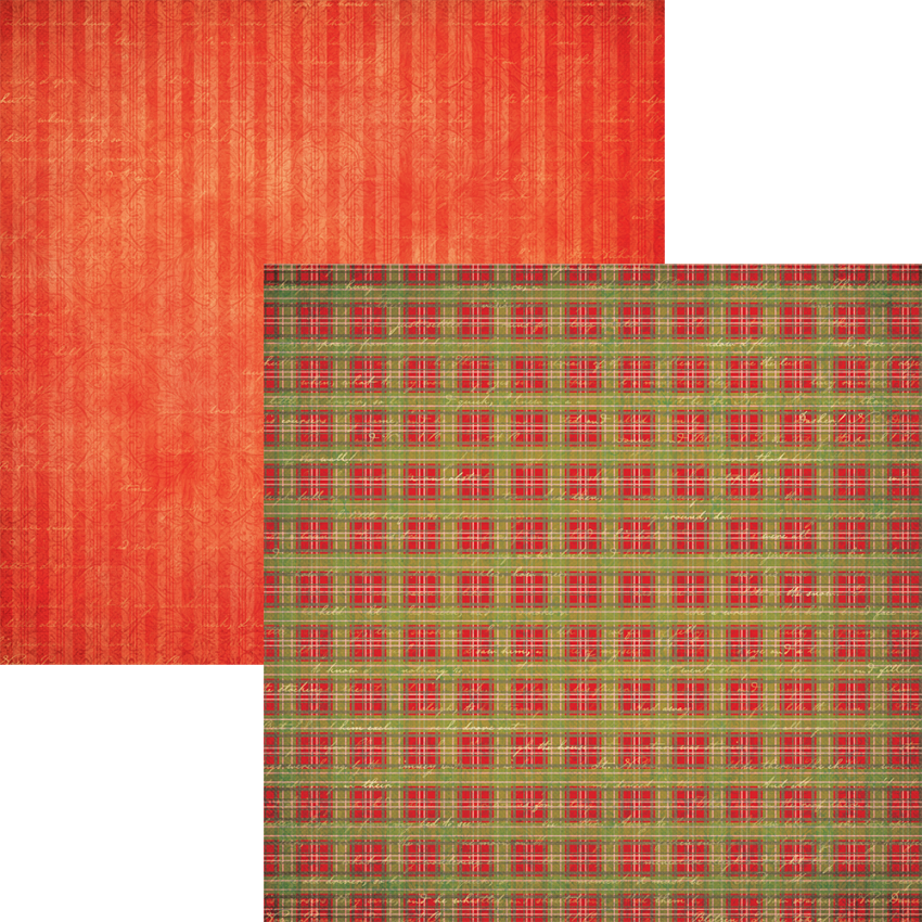 Elizabeth Craft Designs - Designpapier "Festive Holly" Paper Pack 12x12 Inch - 12 Bogen