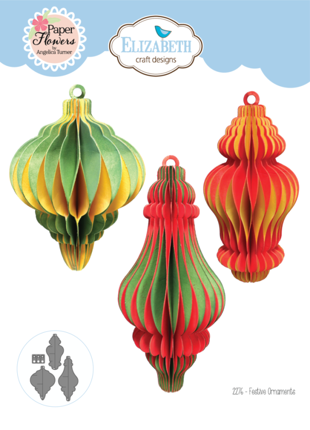 Elizabeth Craft Designs - Stanzschalone "Festive Ornaments" Dies