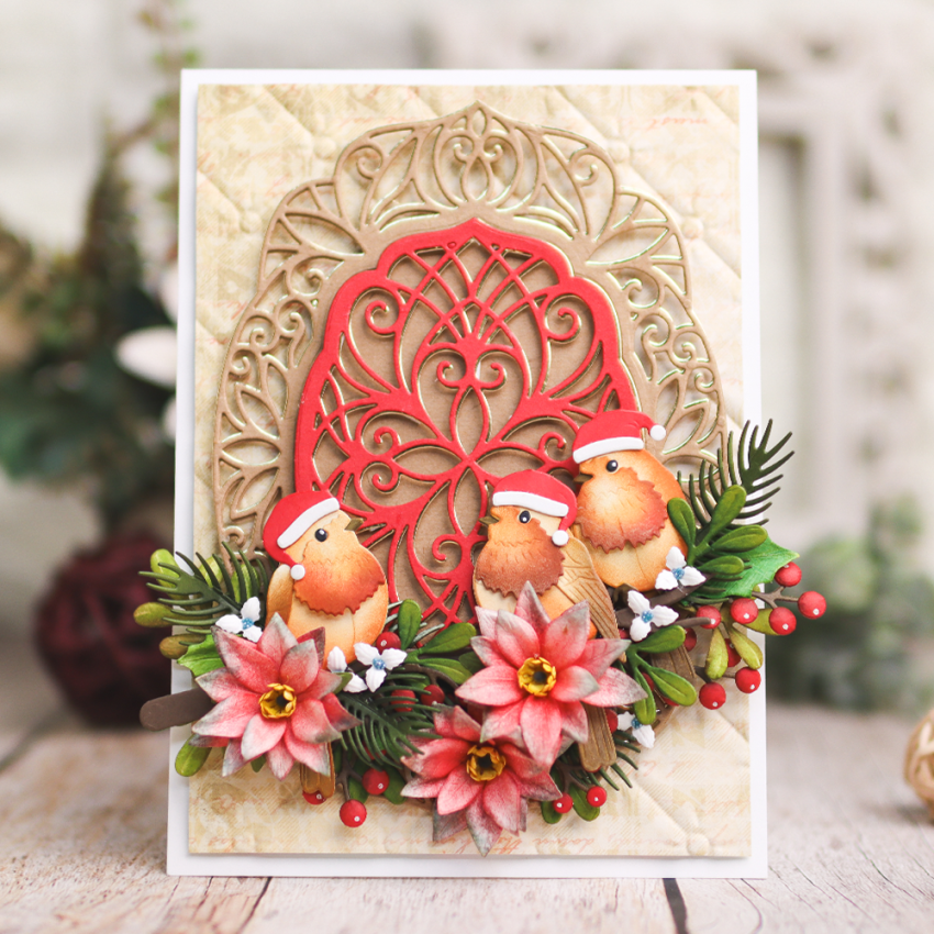 Elizabeth Craft Designs - Stanzschalone "Festive Ornate Frame" Dies