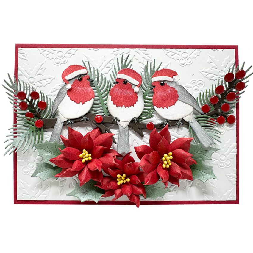 Elizabeth Craft Designs - Stanzschalone "Winter Greenery" Dies