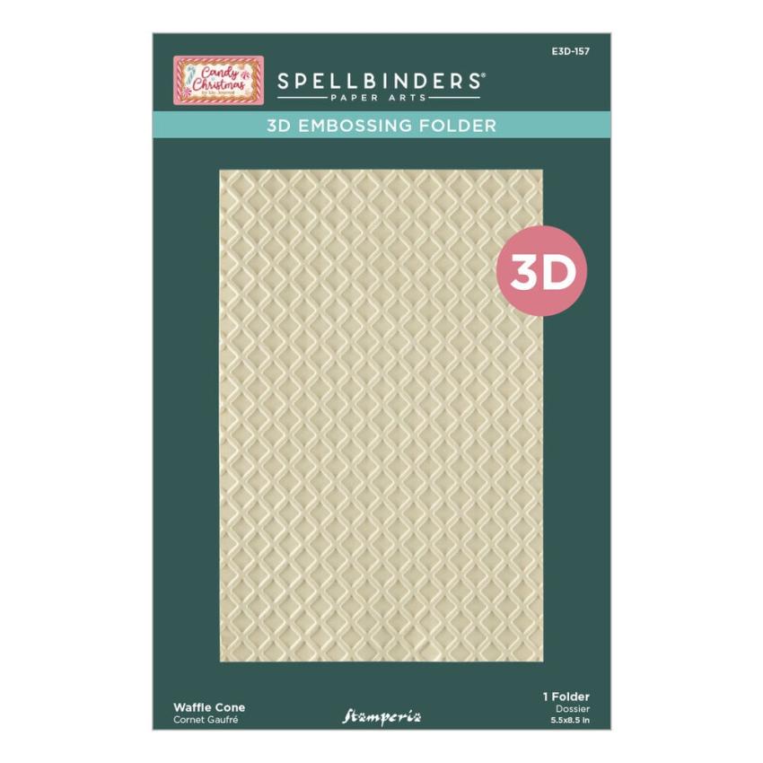 Spellbinders - Prägefolder "Candy Christmas" Embossingfolder