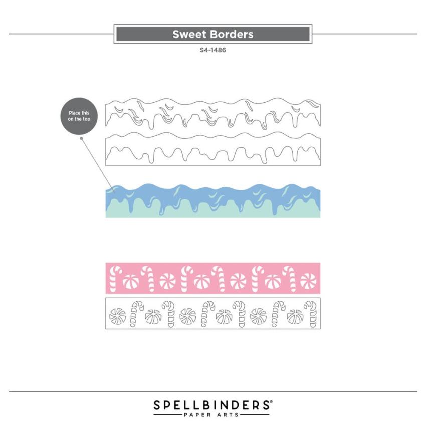 Spellbinders - Stanzschablone "Sweet Borders" Dies