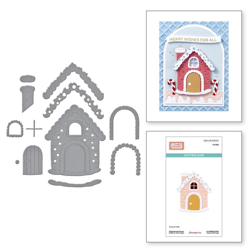 Spellbinders - Stanzschablone "Gingerbread House" Dies