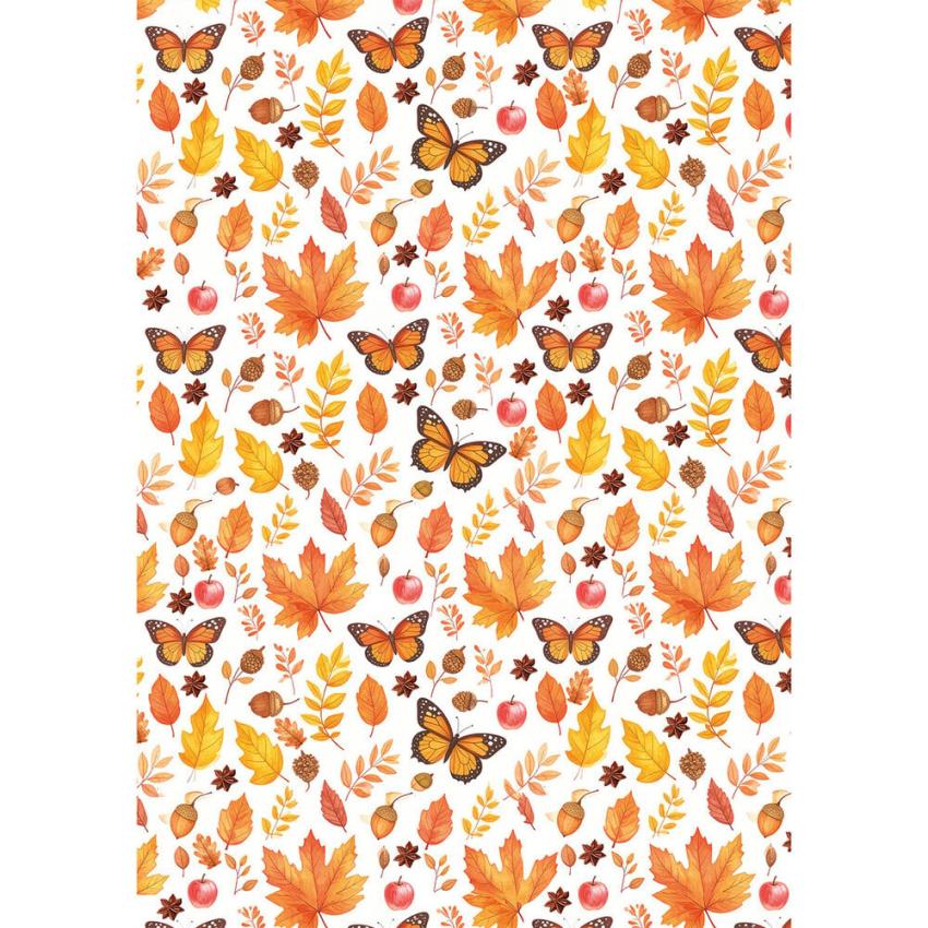 Ciao Bella - Decopatch Papier "Hello Fall" Rice Paper A5 - 8 Bogen