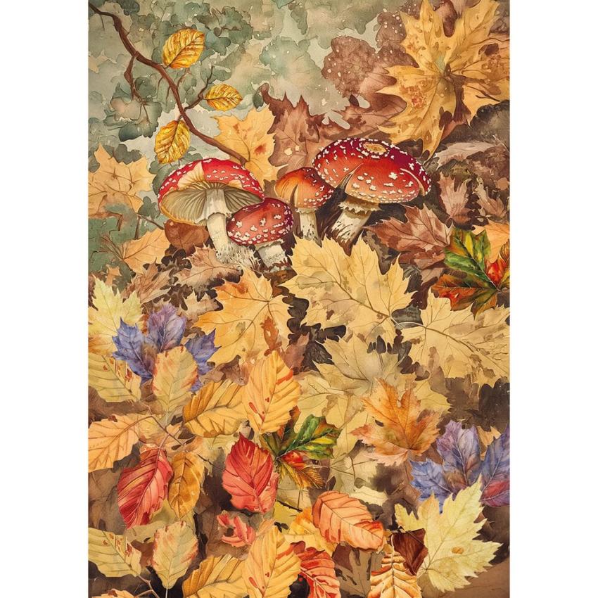 Ciao Bella - Decopatch Papier "Hello Fall" Rice Paper A5 - 8 Bogen