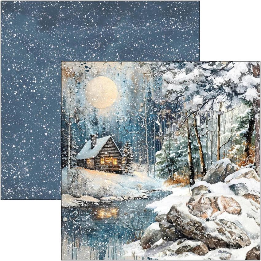 Ciao Bella - Designpapier "Forest Tales" Paper Pack 12x12 Inch - 12 Bogen