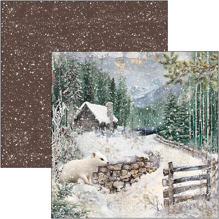 Ciao Bella - Designpapier "Forest Tales" Paper Pack 12x12 Inch - 12 Bogen