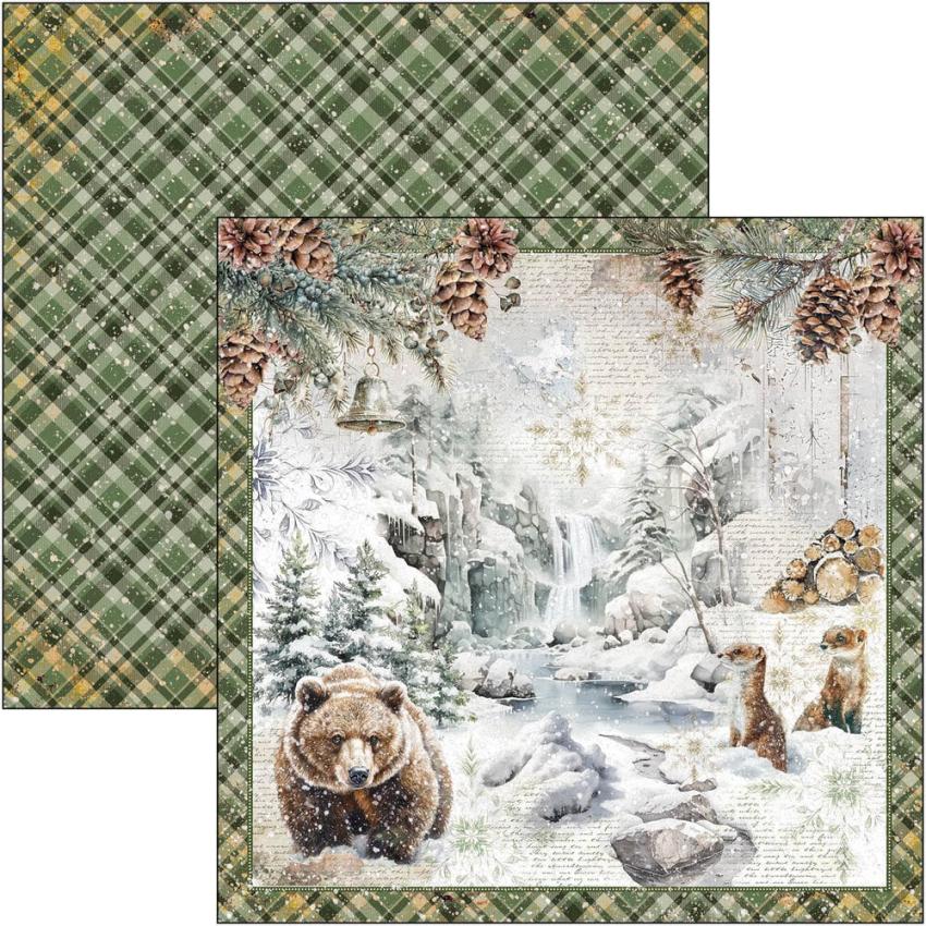 Ciao Bella - Designpapier "Forest Tales" Paper Pack 12x12 Inch - 12 Bogen