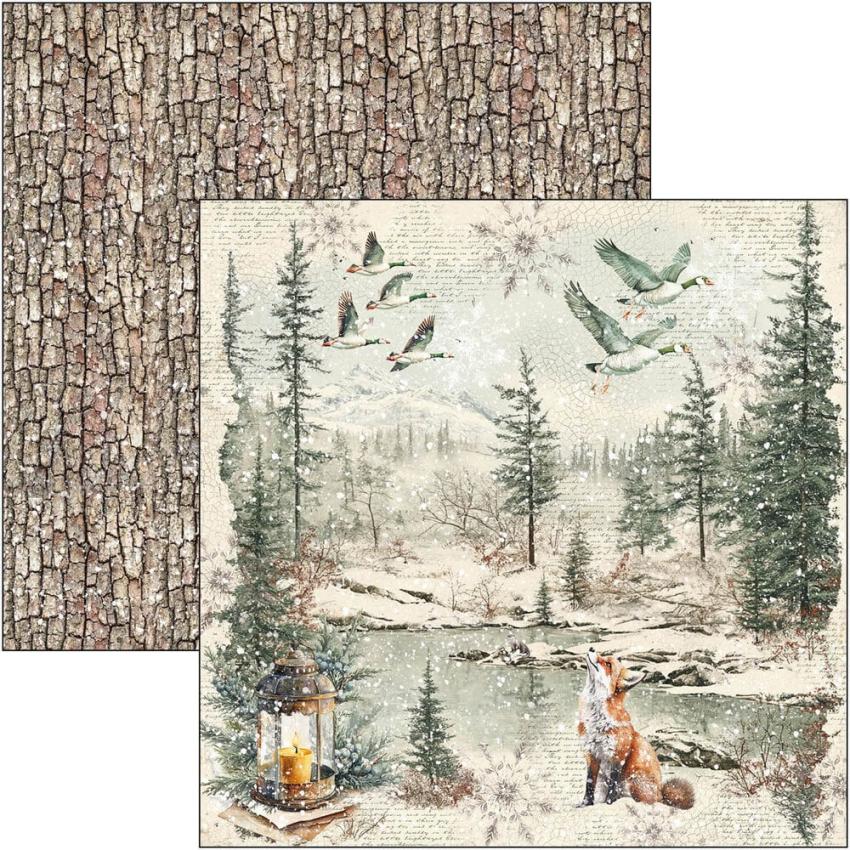 Ciao Bella - Designpapier "Forest Tales" Patterns Paper Pack 12x12 Inch - 8 Bogen