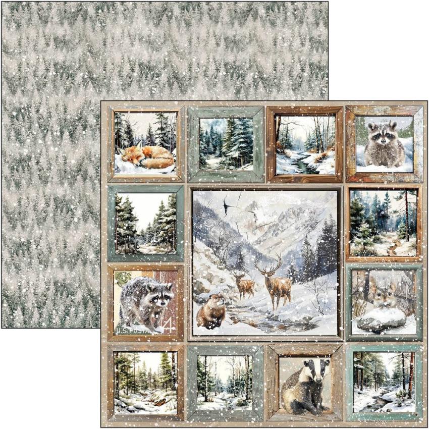 Ciao Bella - Designpapier "Forest Tales" Patterns Paper Pack 12x12 Inch - 8 Bogen