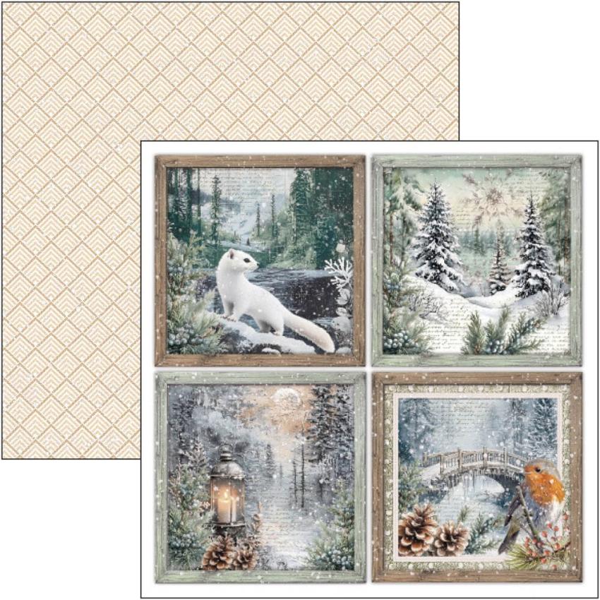Ciao Bella - Designpapier "Forest Tales" Paper Pack 8x8 Inch - 12 Bogen