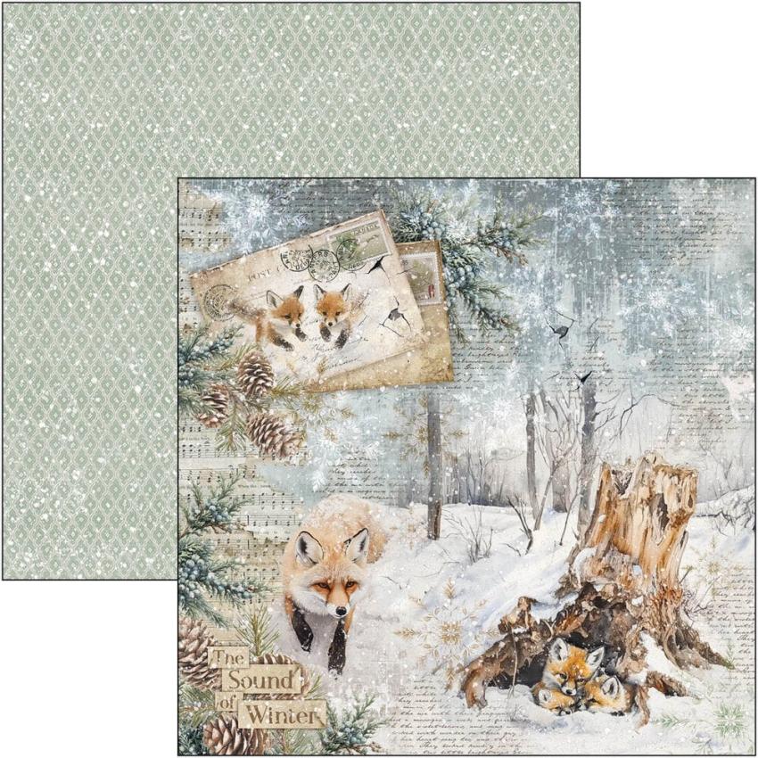 Ciao Bella - Designpapier "Forest Tales" Paper Pack 8x8 Inch - 12 Bogen