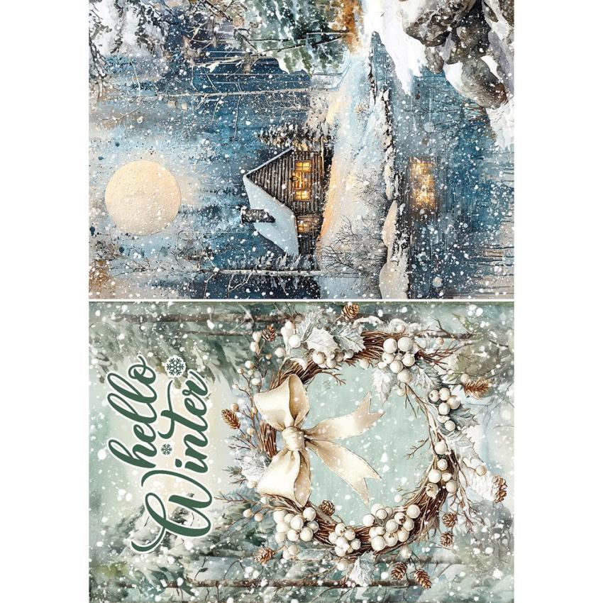 Ciao Bella - Decopatch Papier "Forest Tales" Mixed Media Rice Paper A5 - 8 Bogen