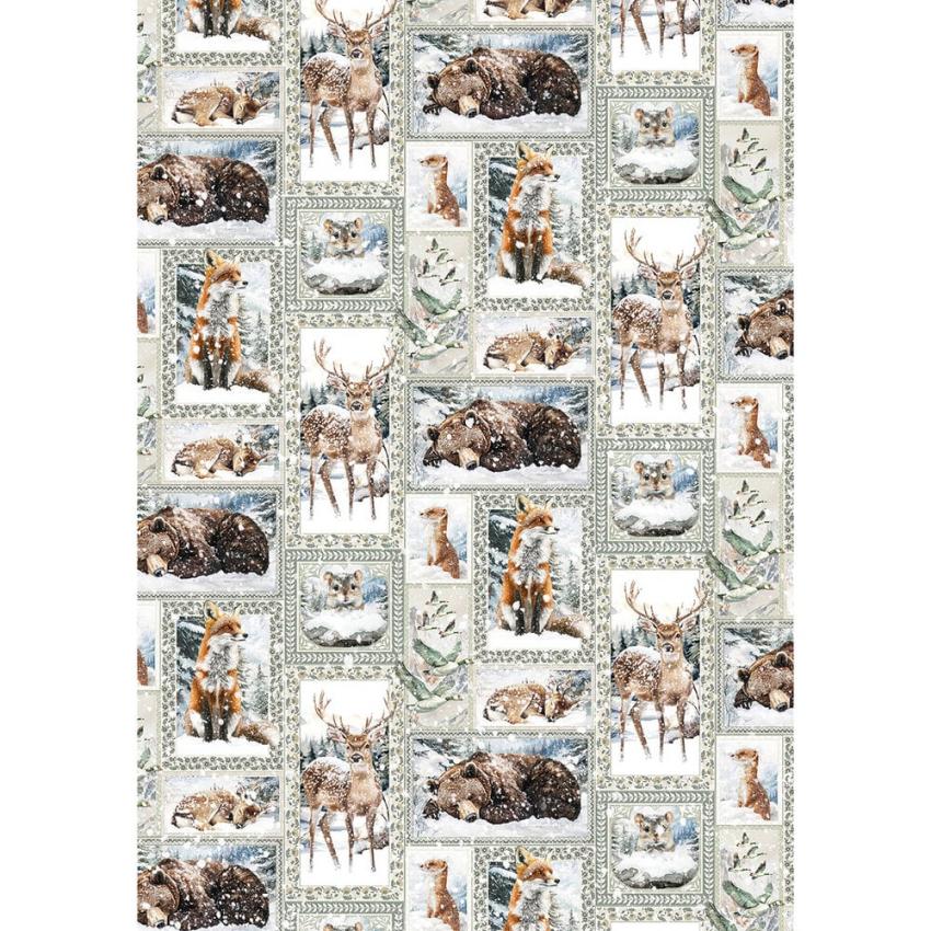 Ciao Bella - Decopatch Papier "Forest Tales" Mixed Media Rice Paper A5 - 8 Bogen