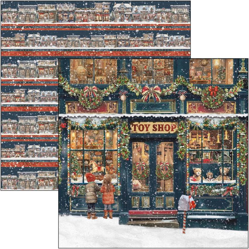 Ciao Bella - Designpapier "Toy Shop" Paper Pack 12x12 Inch - 12 Bogen