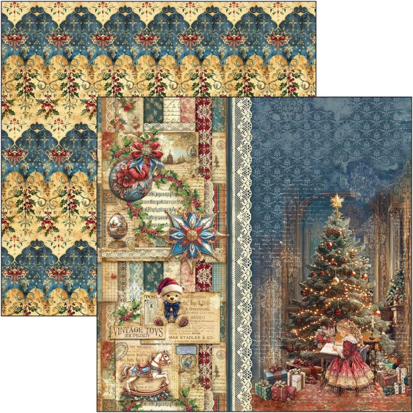 Ciao Bella - Designpapier "Toy Shop" Paper Pack 12x12 Inch - 12 Bogen