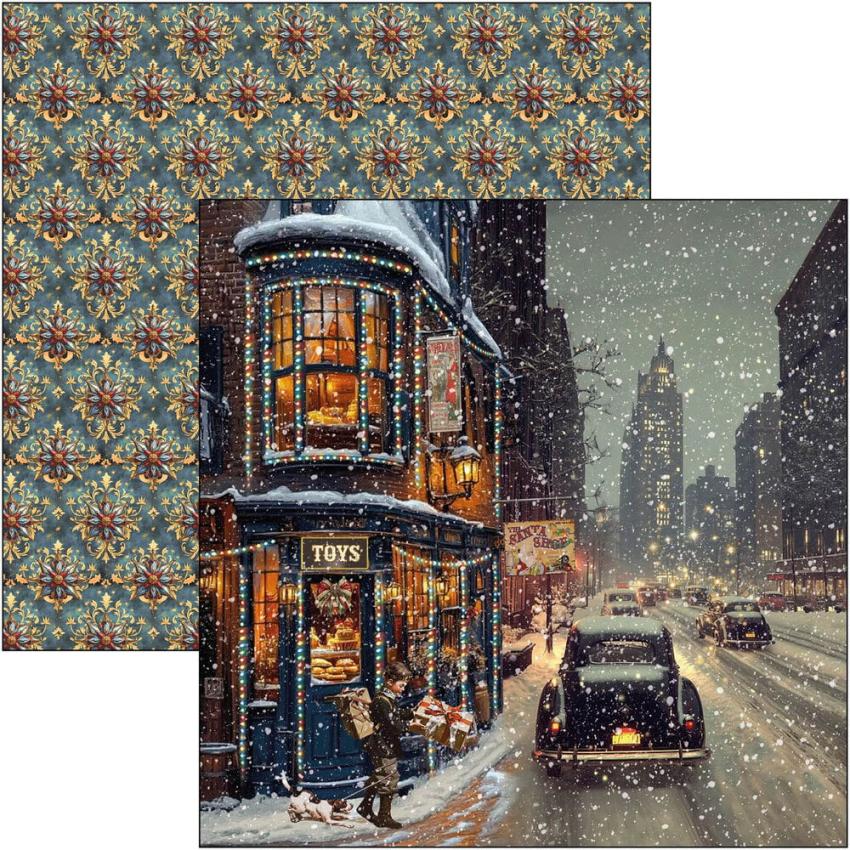 Ciao Bella - Designpapier "Toy Shop" Paper Pack 12x12 Inch - 12 Bogen