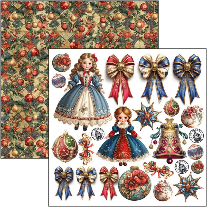 Ciao Bella - Stanzteile "Toy Shop" Fussy Cut Pad - 24 Bogen
