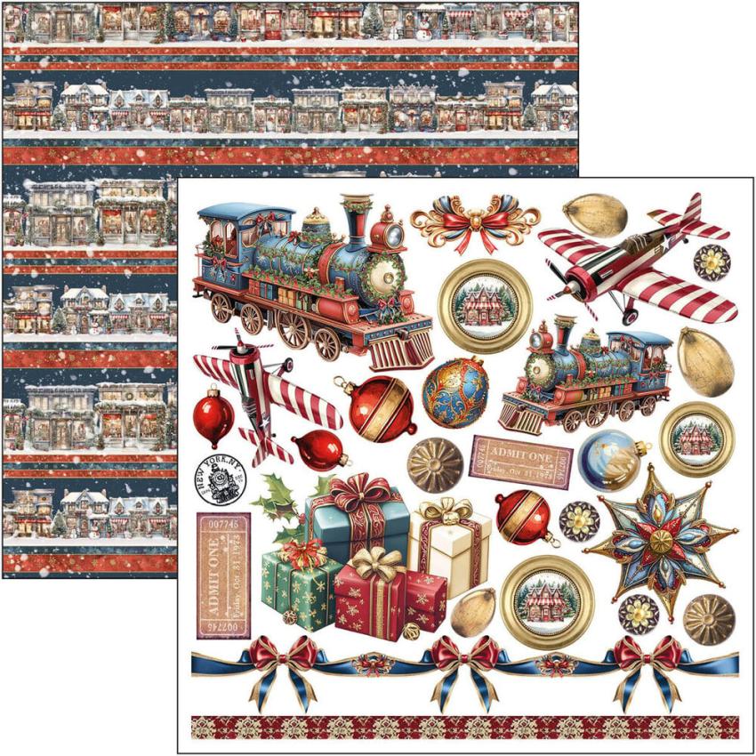 Ciao Bella - Stanzteile "Toy Shop" Fussy Cut Pad - 24 Bogen