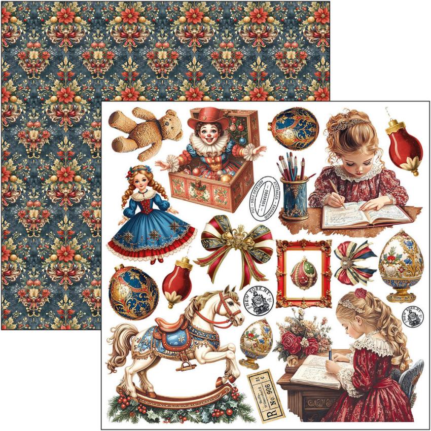 Ciao Bella - Stanzteile "Toy Shop" Fussy Cut Pad - 24 Bogen