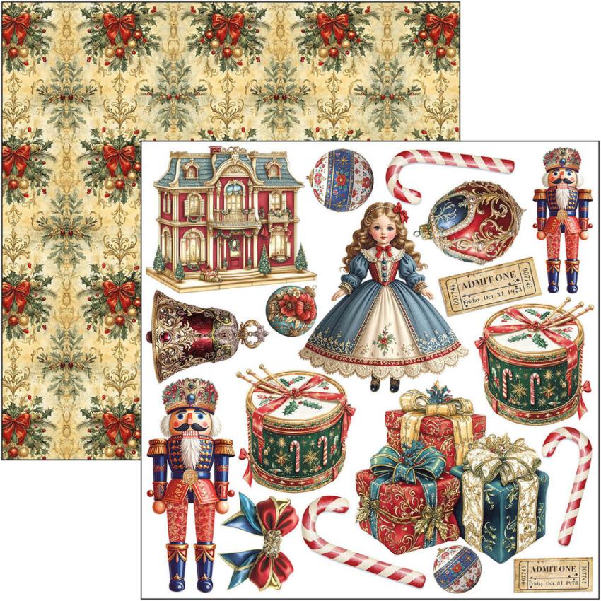 Ciao Bella - Stanzteile "Toy Shop" Fussy Cut Pad - 24 Bogen