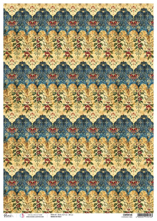 Ciao Bella - Decopatch Papier "Cherished Finds" Rice Paper A3 - 3 Bogen