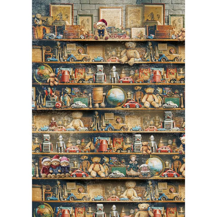 Ciao Bella - Decopatch Papier "Toy Shop" Mixed Media Rice Paper A5 - 8 Bogen