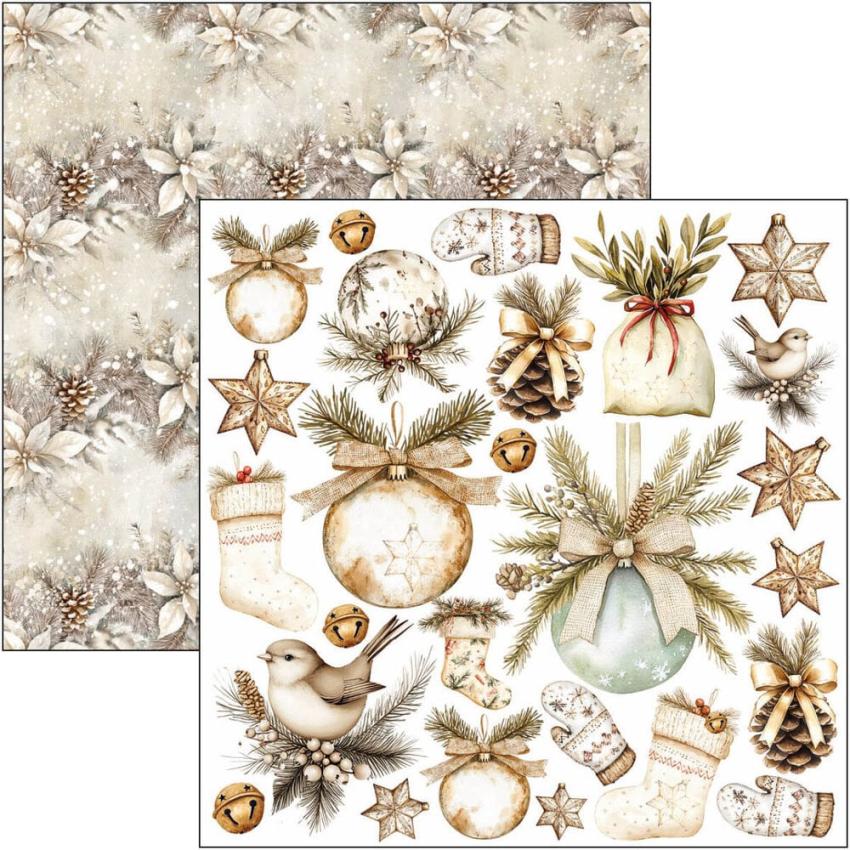 Ciao Bella - Stanzteile "Winter Season" Fussy Cut Pad - 24 Bogen