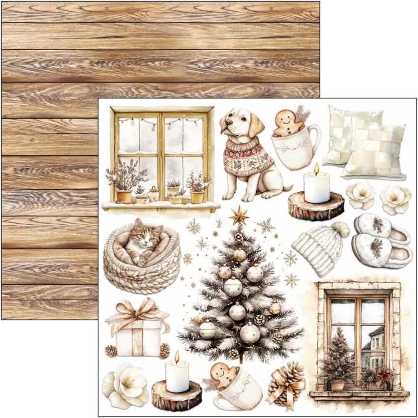 Ciao Bella - Stanzteile "Winter Season" Fussy Cut Pad - 24 Bogen