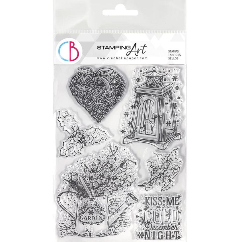Ciao Bella - Stempelset "December Night" Clear Stamps