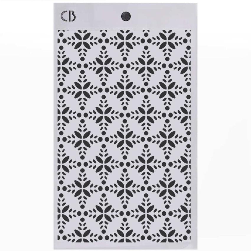 Ciao Bella - Schablone 5x8 Inch "Winter Season" Triple Layer Stencil Art Set