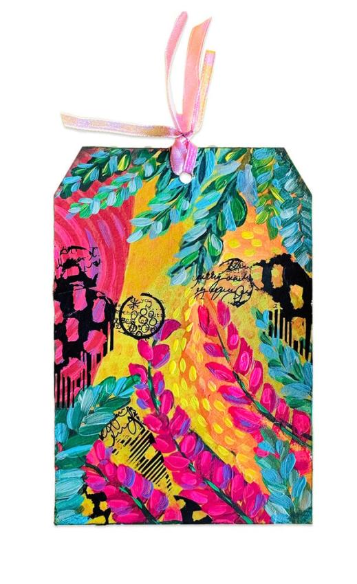 Art By Marlene - Transfer Aufkleber "Lovely Prints Black" Rub-On