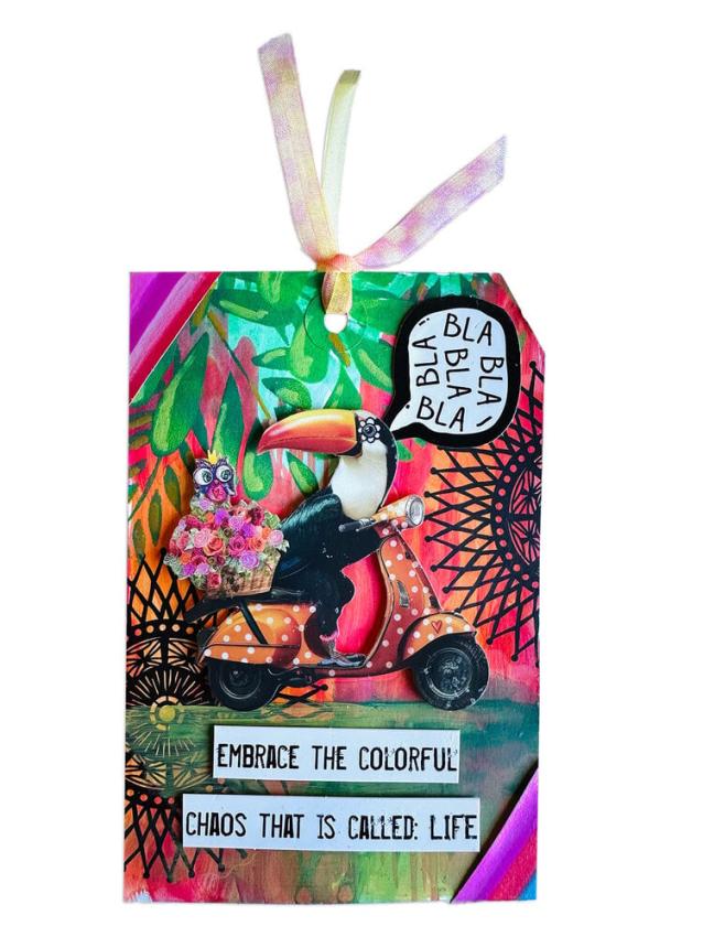 Art By Marlene - Transfer Aufkleber "Lovely Prints Black" Rub-On