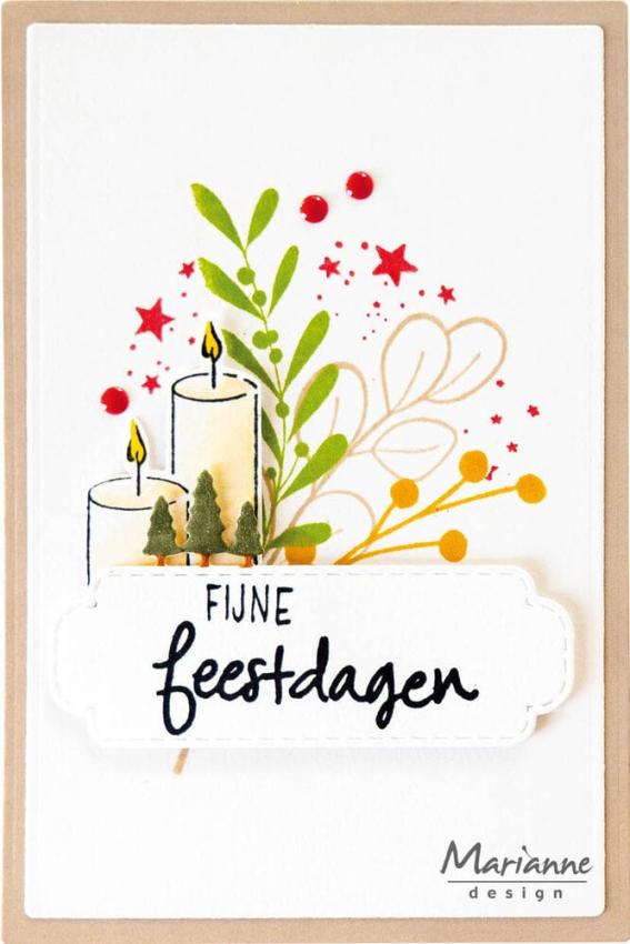 Marianne Design - Stanzschablone "Winter Labels" Craftables Dies