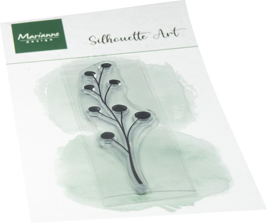 Marianne Design - Stempel "Silhouette Art Berries" Clear Stamps