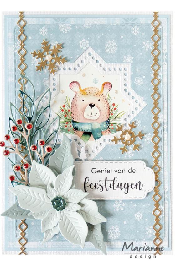 Marianne Design - Präge- und Stanzschablone "Nordic Winter Strips" Creatables Dies