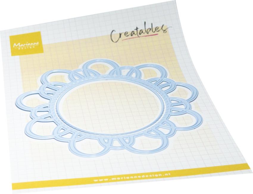 Marianne Design - Präge- und Stanzschablone "Wicker Circle" Creatables Dies