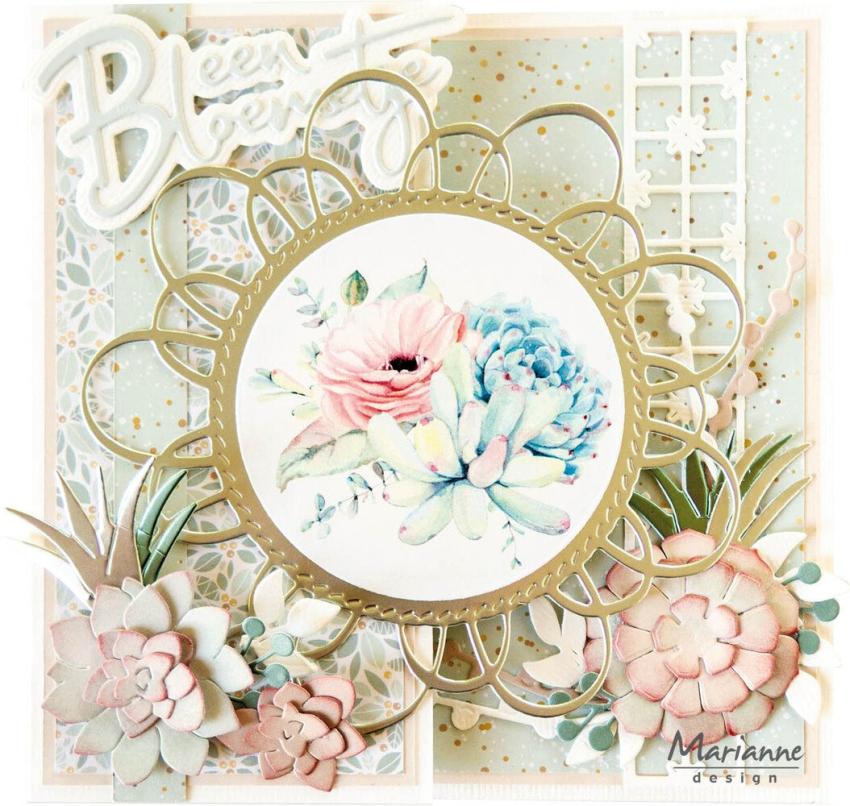 Marianne Design - Präge- und Stanzschablone "Wicker Circle" Creatables Dies