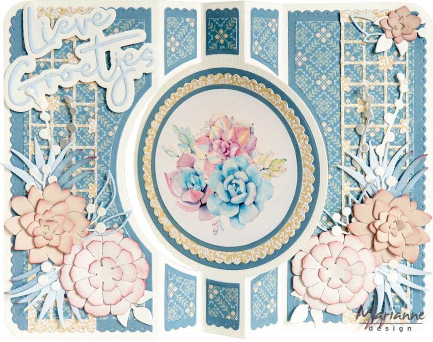Marianne Design - Präge- und Stanzschablone "Succulent" Creatables Dies